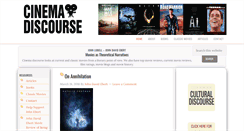 Desktop Screenshot of cinemadiscourse.com